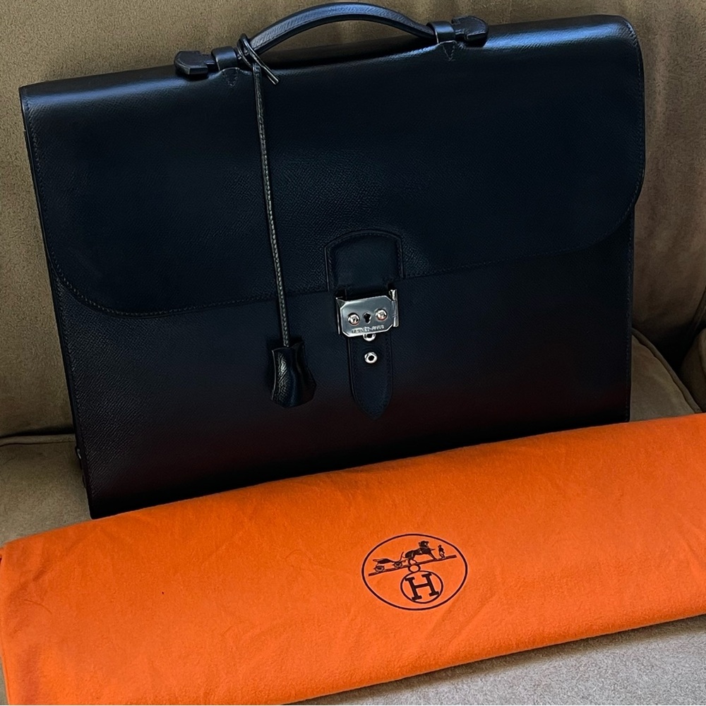 Hermès Sac A Depeches Briefcase